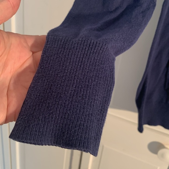 💋2:$14 Mossimo Supply Co. Navy Blue Women's Classic Cardigan Sweater - Picture 10 of 11